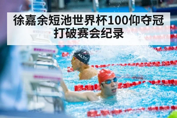 徐嘉余短池世界杯100仰夺冠 打破赛会纪录